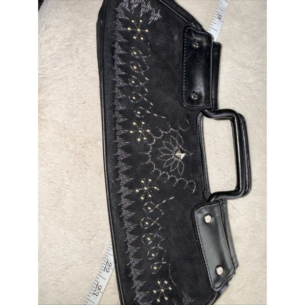 donald j pliner couture Black Velvet Clutch - Picture 3 of 4